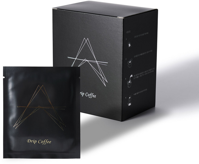 MININ_K BLACK DRIPBAG 드립백커피, 8Ea, 10g, 7개입