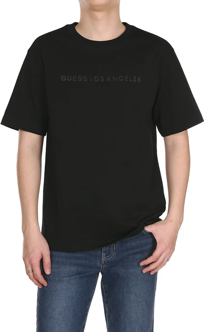 [COSTCO] 게스 남성 반소매 티셔츠 - 블랙