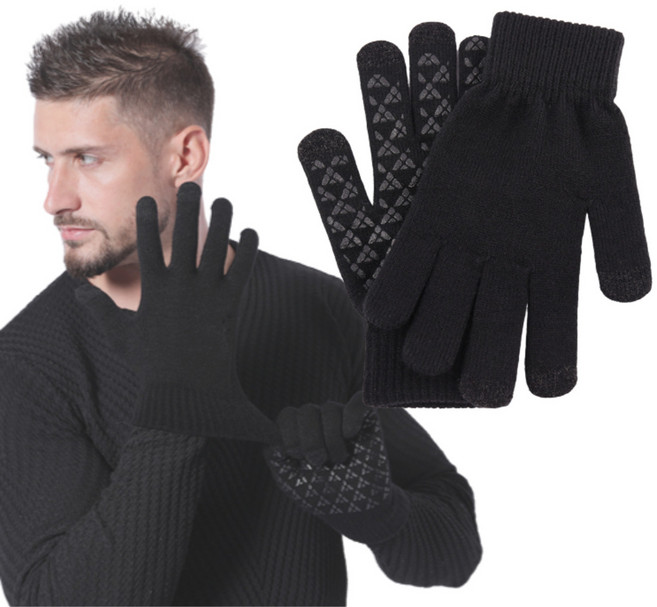 니트 런닝 러닝 겨울 축구필드 논슬립 미끄럼방지 장갑