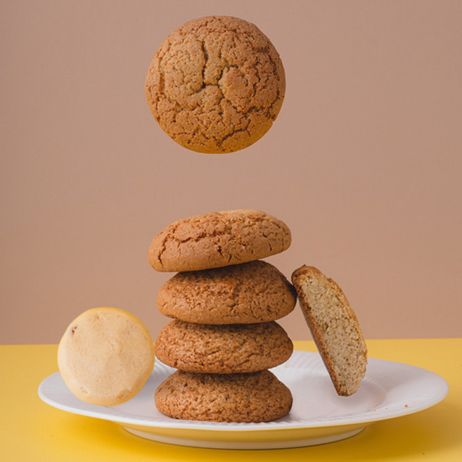 [카페노리] 냉동생지 - 애플시나몬 크랙쿠키 50G X 20개