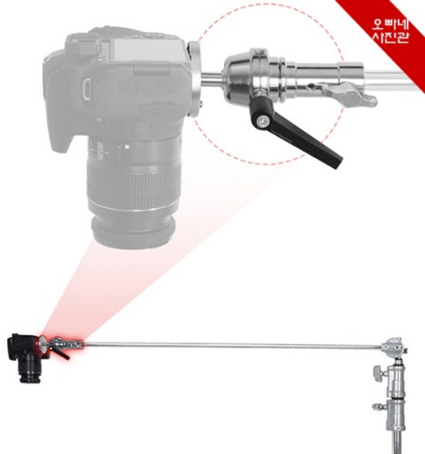 [오빠네사진관] 수직촬영 카메라 볼헤드 Valens-70 스위블어댑터, 1개