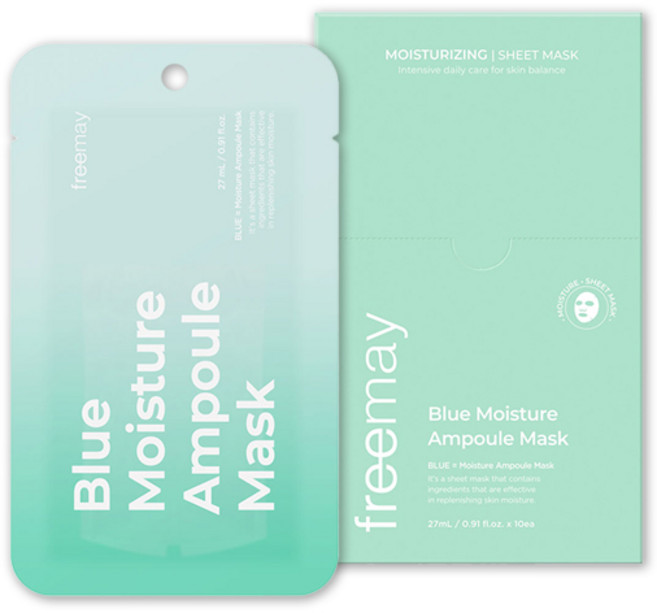 프리메이 비건 앰플 마스크팩 데일리 마스크, 10개입, 1개