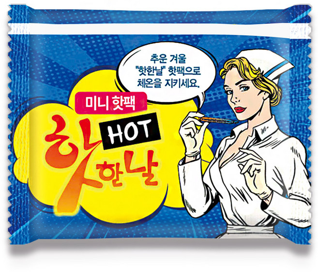핫한날 미니 붙이는 핫팩 22g, 100개