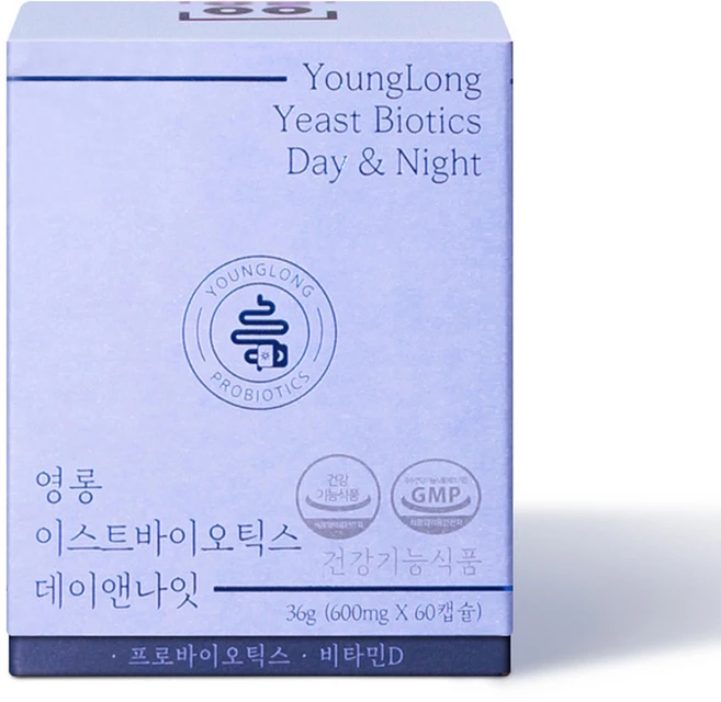 영롱 이스트바이오틱스 데이앤나잇, 1개, 60정 - 쿠팡