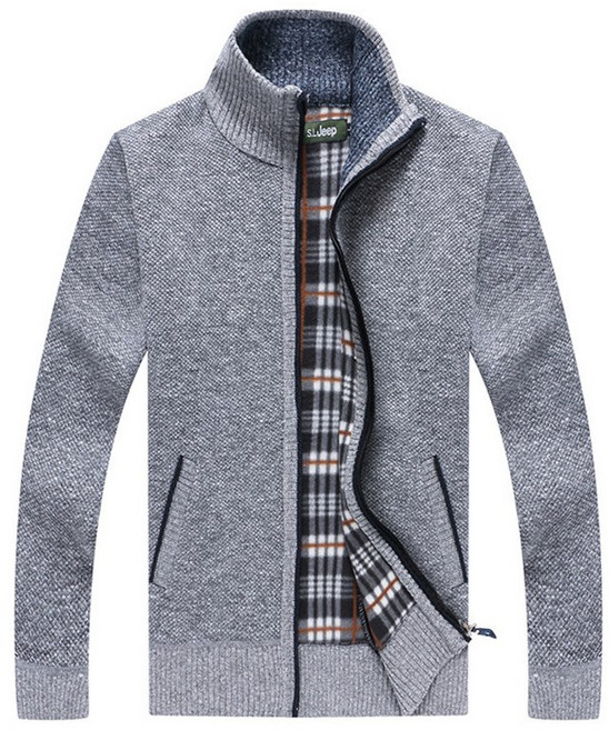 지시크릿 남성 스웨터 집업 가디건