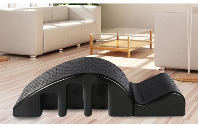 OKI 가정용 필라테스 스파인코렉터 스트레칭 아크 홈트, 블랙, 1개