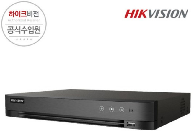 하이크비전 iDS-7204HQHI-M1/XT 4MP 4CH 1BAY ALL-HD DVR 녹화기, 1개, DS-7204HQHI-M1/XT