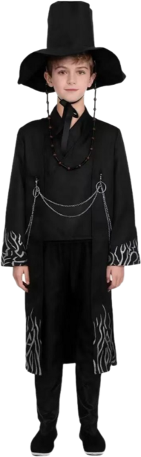 하와즈 케데헌 사자보이즈 갓 의상 세트 할로윈 코스튬 저승사자 의상