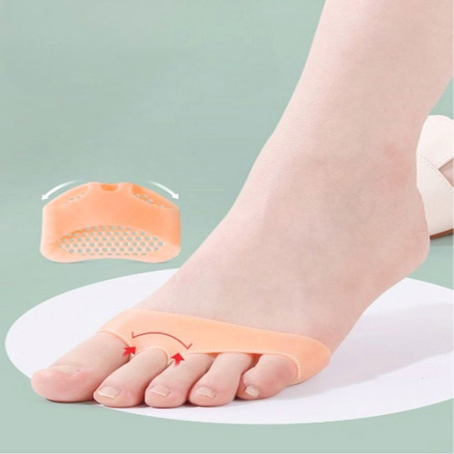 발가락 보호 실리콘 샌들 구두 발바닥 발등 패드 앞 pkb+848lR