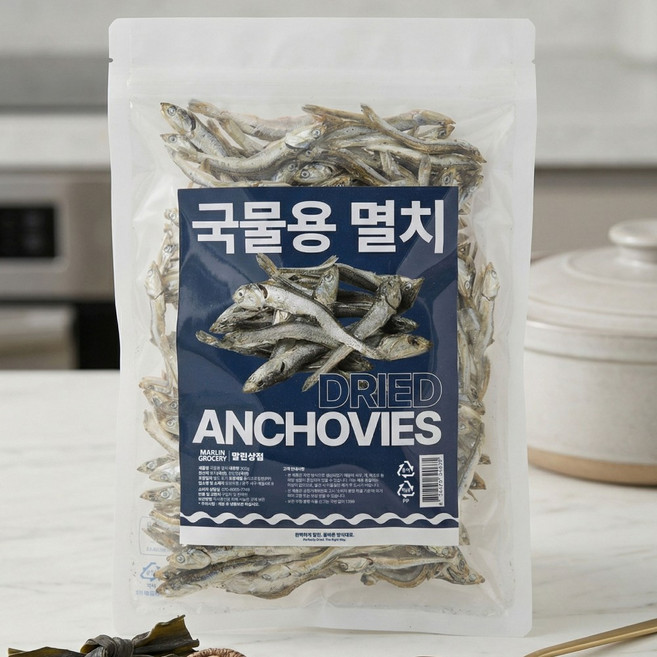말린상점 국내산 햇 국물용 멸치 육수용, 1개, 300g