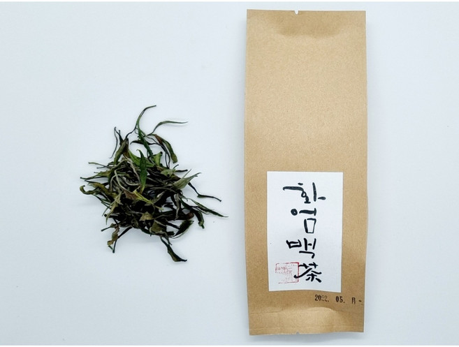 [하동 녹차 유기농 녹차 우전 화엄백차(15g)] - 백모단, 1개, 15g, 1개입