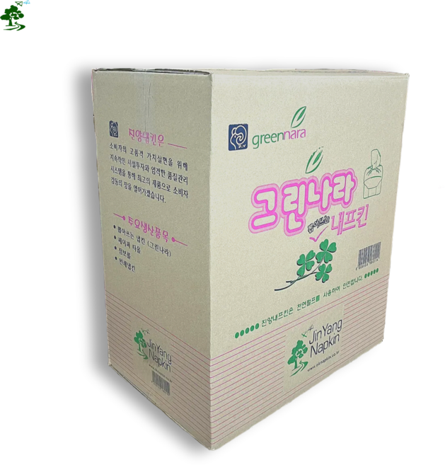 진양제지 뽑아쓰는 냅킨 7200매(120매 x 60밴드), 60개