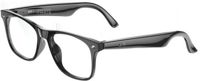 무선 보청기 충전식 귀걸이형 청력보조기 블루투스 기능 용 보조청취기 AI 지능형 번역 안경 135 온라인 언어 자동 대화, 2)transparent, 1개