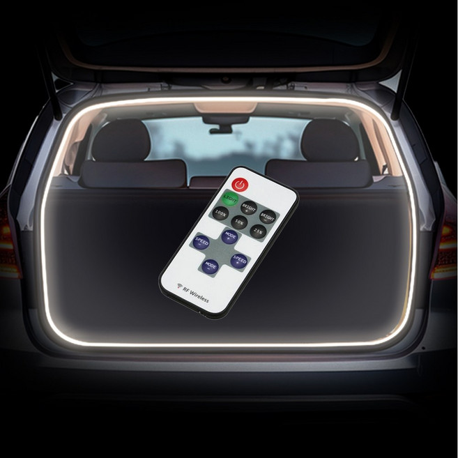 KC전기안전인증 국산 LED식빵등 무선리모콘형 다기능 DIY 트렁크 (5M + 리모콘세트), 1개, 쿨화이트5m+리모콘