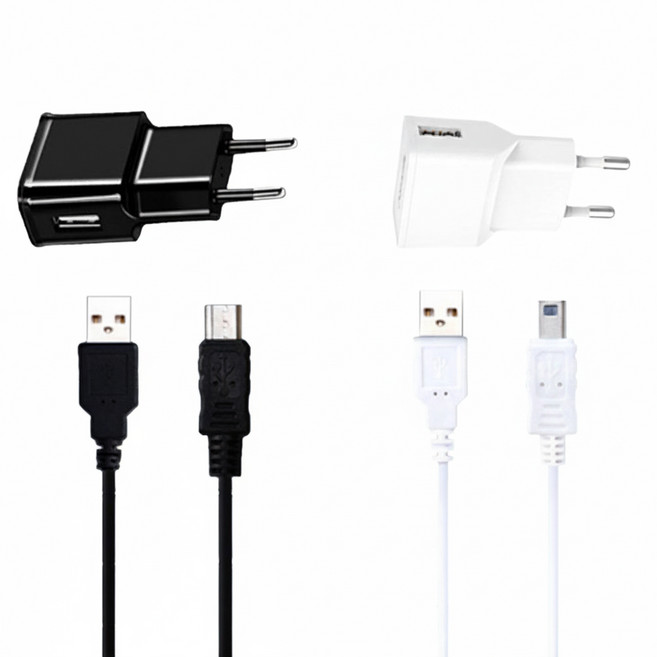 닌텐도DSlite 급속충전기/2DS/DSi/NEW 3DS XL 케이블/충전풀셋/NDSL충전기, 랜덤색상충전기+블랙케이블, 1세트, DSLite 랜덤색상2종세트, DSLite 랜덤색상2종셋(충전기+케이블)