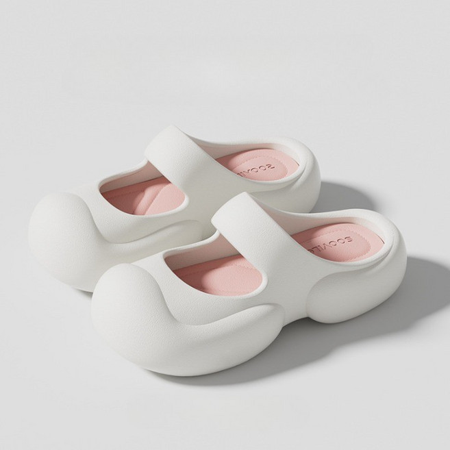 빅토리토 발편한 소프트 말랑 쿠션 키높이 슬리퍼 샌들