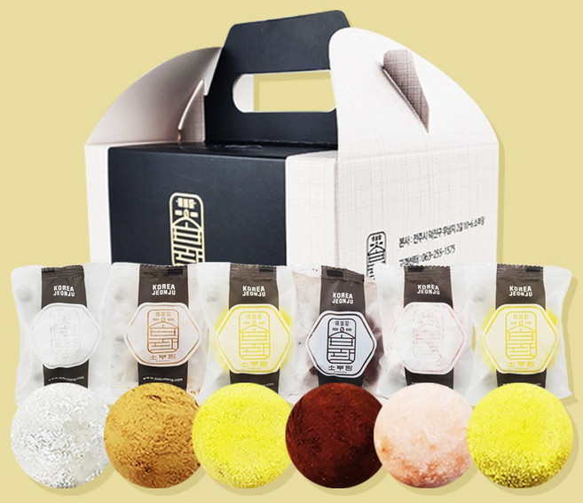 소부당 명절 구정 설날 떡선물세트 추천 생크림 찹쌀 답례떡 프리미엄 에디션 1호, 프리미엄1호 [일반], 18개, 40g