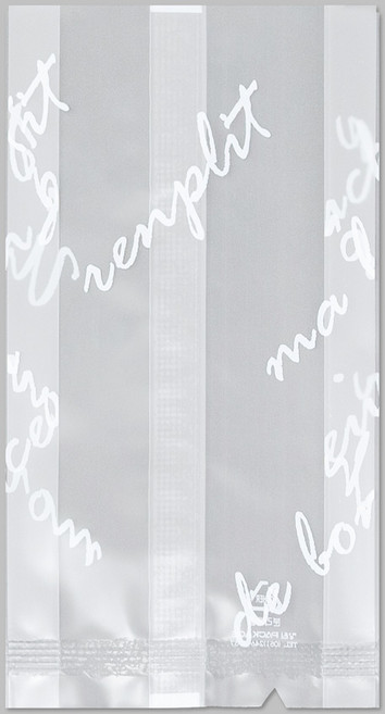 구움과자봉투 쿠키 마들렌 초콜릿 CK-23 영문 백색 장원패키지 [100ea], 1개