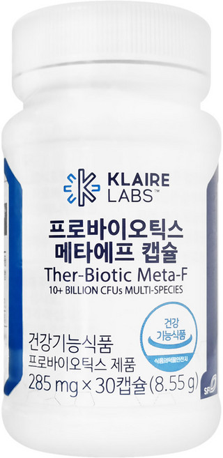 클레어랩스 닥터피엔티 프로바이오틱스 메타에프 캡슐 유산균 285mg X 30캡슐, 30정, 1개