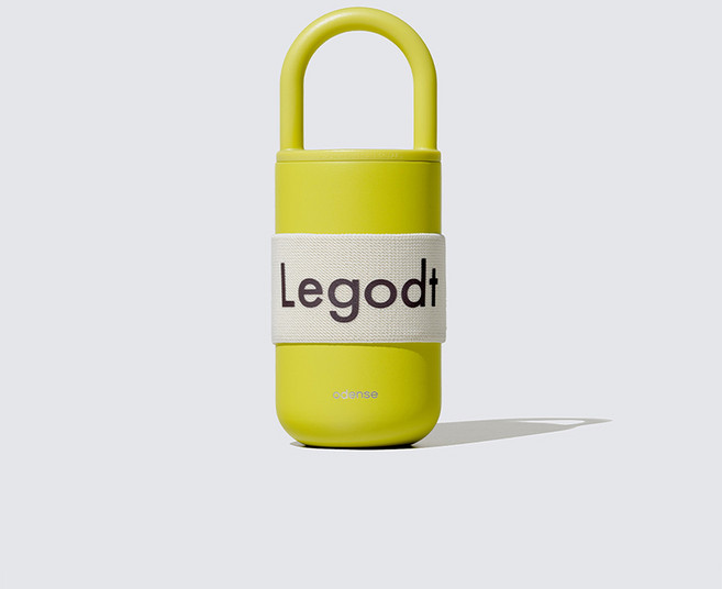 레고트 루프 텀블러 400ml 라임, 1개