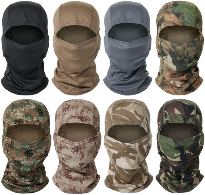 로로블랙 밀리터리 발라클라바 군인 바라크라바 안면크, 8-택티컬블랙
