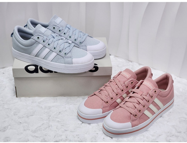 아디다스 운동화 여성 스니커즈 캔버스 BRAVADA SA