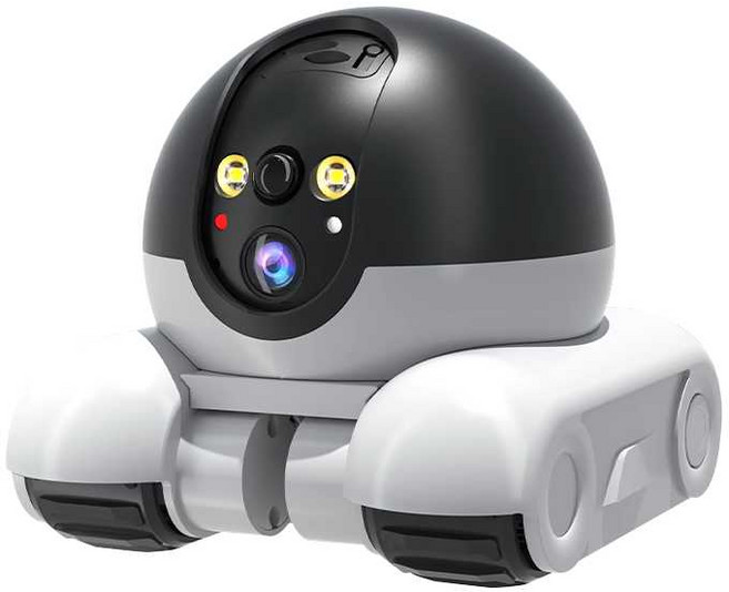 강아지 무선이동식 모니터 카메라 스마트팻캠 로봇형, 1개, 6. WiFi 5세대 펫캠(HD간편)