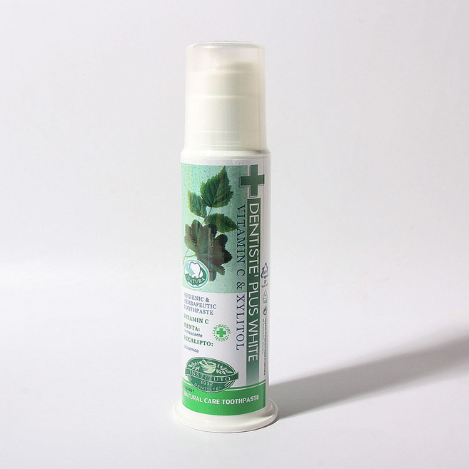 덴티스테 플러스화이트 치약 펌프형, 170g, 3개