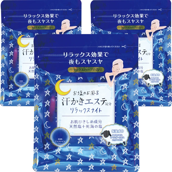 땀흘리는에스테틱기분 릴랙스 나이트, 3개, 500g - 쿠팡