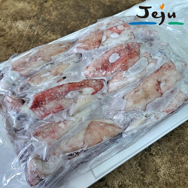 제주 한치 5kg 도매 냉동 횟감 통찜용 한치회 한치물회 한치통찜 냉동한치 제주한림수산 한치네이션, 1개, 제주한치급냉3kg