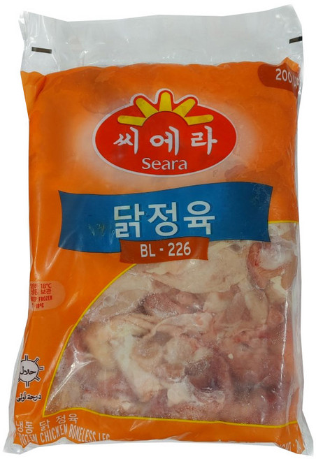브라질산 통정육 2kg 1팩 무절단 무염지 수입산 닭다리살 닭정육 수입정육, 1개