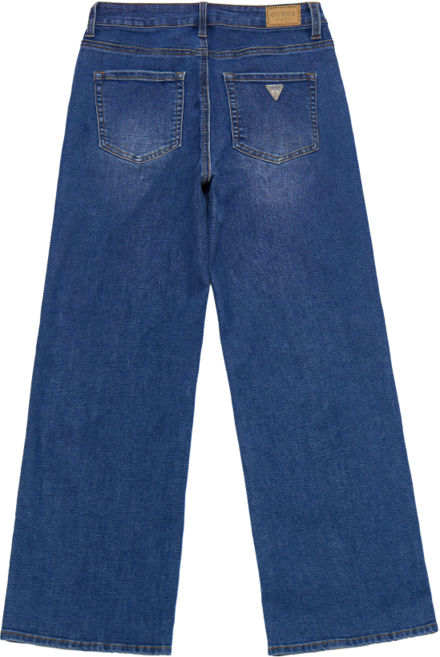 [정품] 게스 여성 DBL/MBL 와이드 데님 청바지