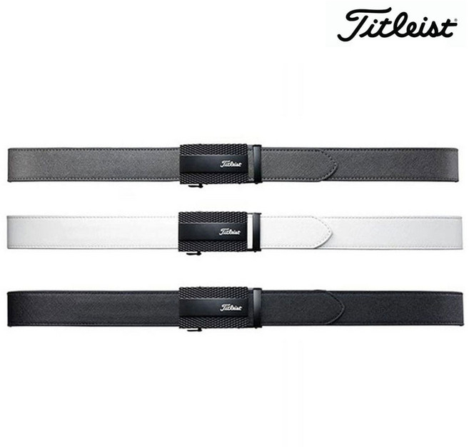 타이틀리스트 남성 골프 벨트 모던 키릿 허리띠 AABT02, 1개, 차콜