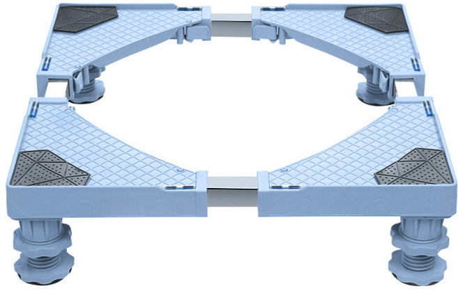 모칸도 당일발송 세탁기받침대 CDMK-A08 (이동받침대 냉장고 건조기 다용도 받침대 크기조절 가전제품 고정 균형맞춤), 1개