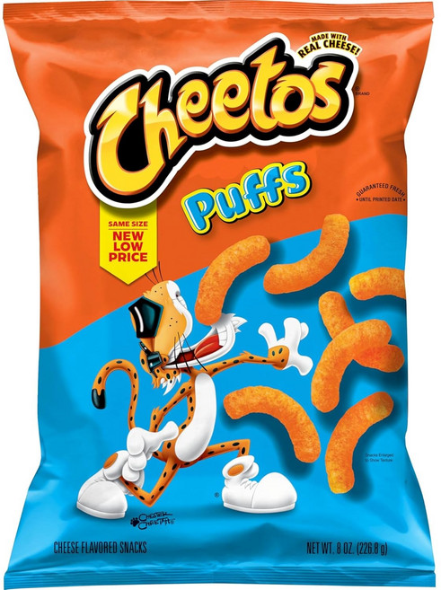 미국 치토스 대용량 오리지널 퍼프, 226.8g, 3개