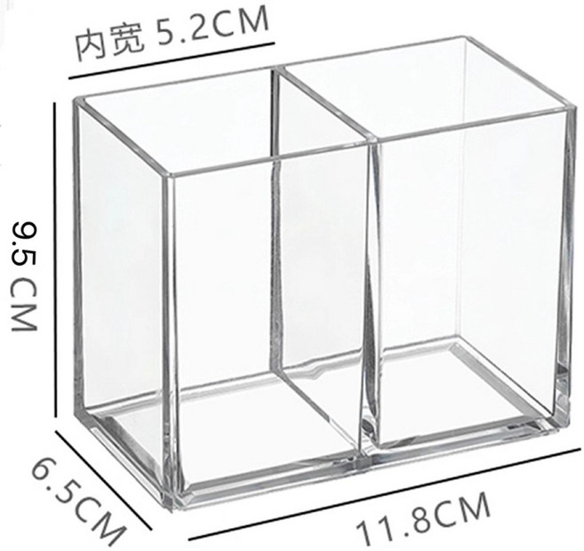 AS00005215 COFF KG89 TANK 부품 드롱기 개선 이후 분쇄통 KG79 DELONGHI CONTAINER MC1003 그라인더 22년, 사각 2칸 필통 투명