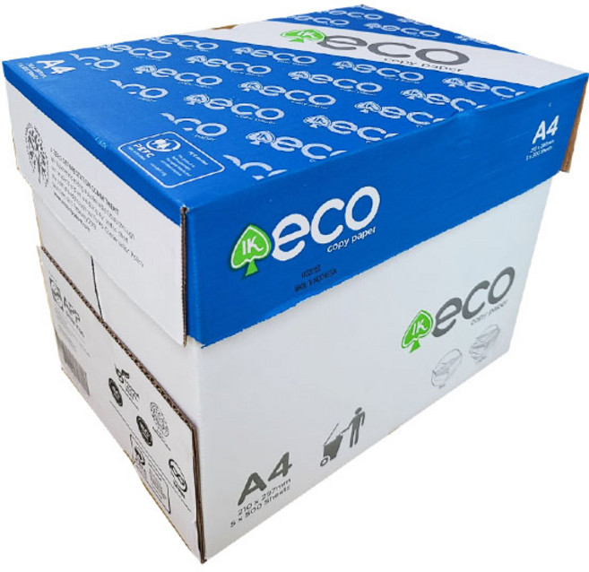 에코 복사용지 75g, A4, 2500개
