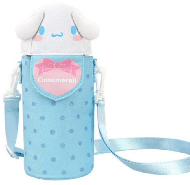 시나모롤 헤드 물병파우치 물병 가방 크로스