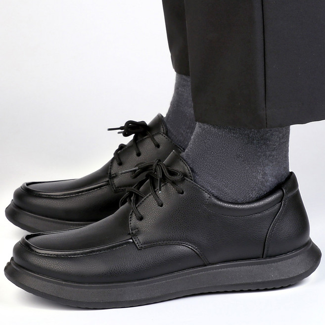 자히르 초경량 캐주얼 정장 하객 구두 맥도날드 알바 근무화 로퍼 벨크로 끈 3Type