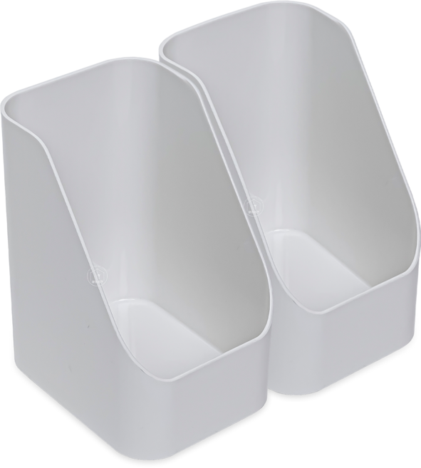 살림공간 세로롱 화장실 욕실장 펜트리 정리 수납함, 2개, 화이트