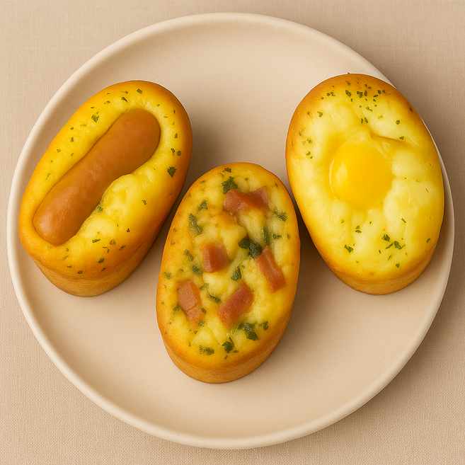 단디 계란빵 3종 총 100개[3종중 20pack 선택가능(5ea/1pack)] 도매/납품/대량/가성비, 100g, 100개