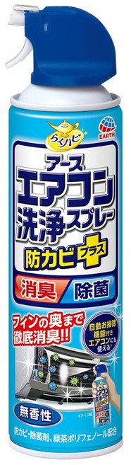 Earth 興家安速 冷氣清潔劑 免水洗, 1個, 420ml