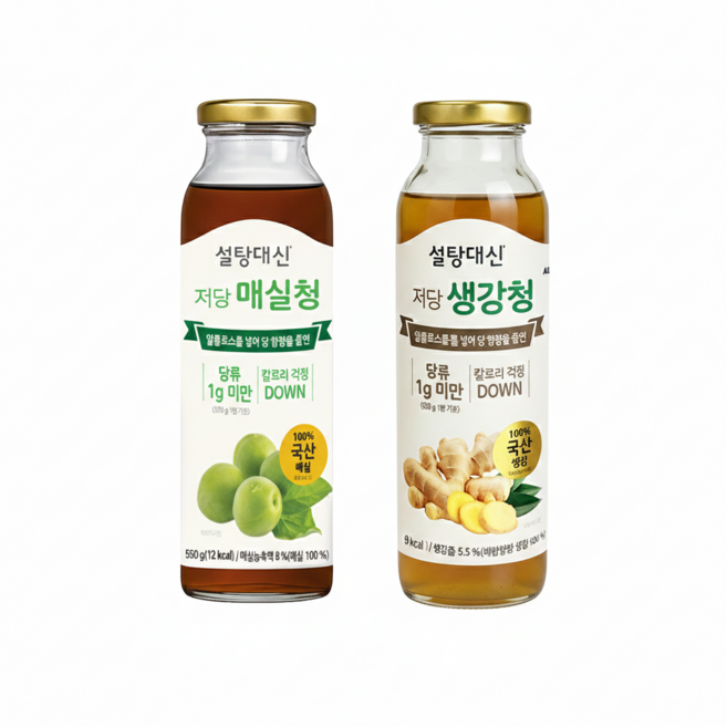 알티스트 설탕대신 저당 매실청, 2개, 550g