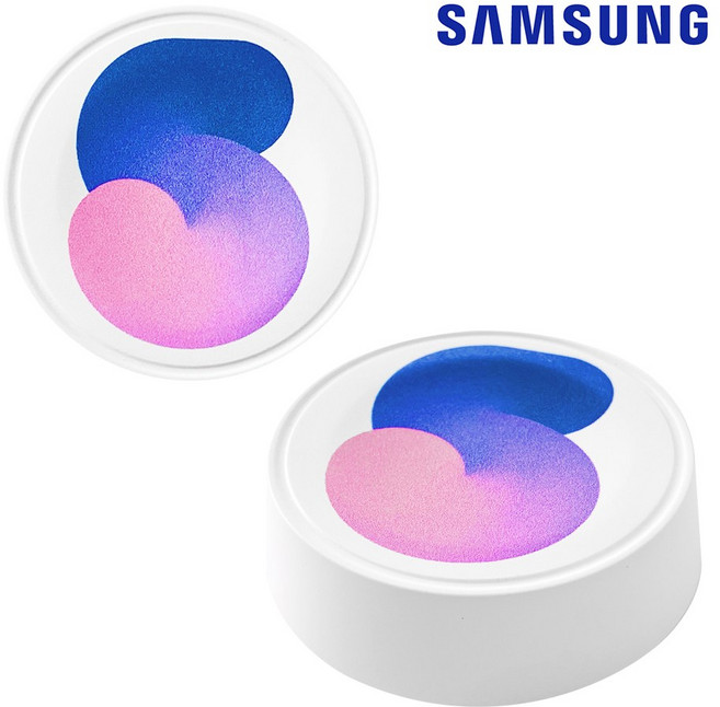 알머스 휴대용 삼성 스마트워치 무선 충전기, 화이트