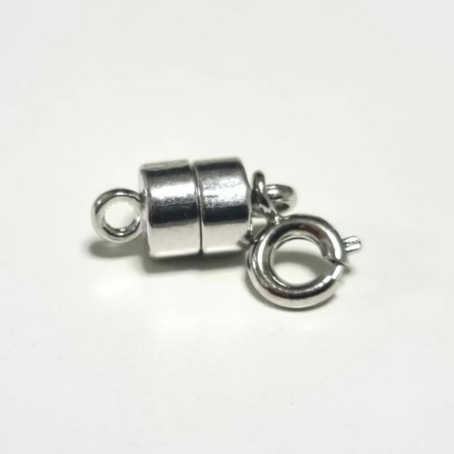 팔찌 목걸이 자석 연장 고리 체인 실버