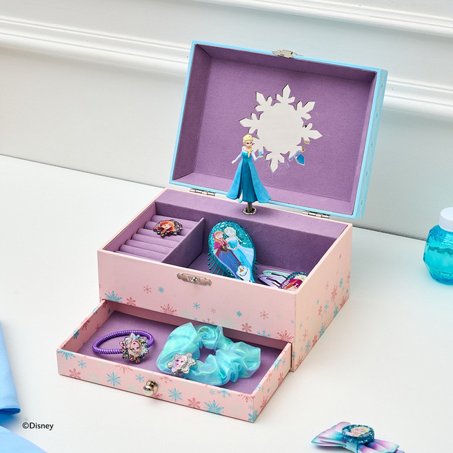 [MODERN HOUSE 중계점] 겨울왕국 엘사 보석함 오르골 18.2x13.4x10cm YD0125015