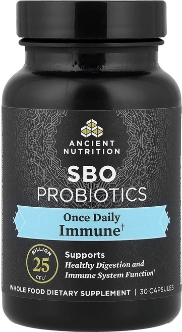 Ancient Nutrition SBO 프로바이오틱 버지널 250억 CFU 30 캡슐 - 쿠팡