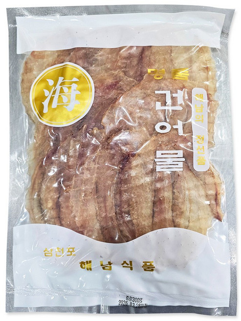 삼천포 국산 아구포 아귀포 300g, 1개, 국산 아귀포 300g