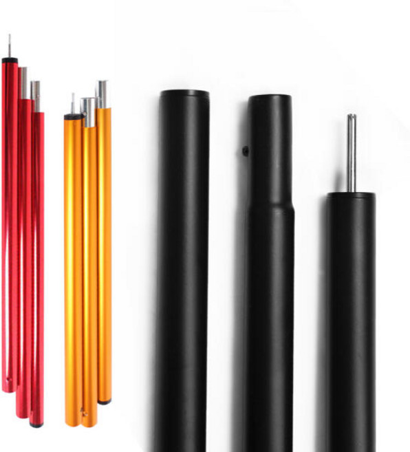 알루미늄 타프폴대 골드 레드 블랙 28파이 1800 1P 텐트 타프 캠핑매트 캠핑용품 텐트팩 단조팩