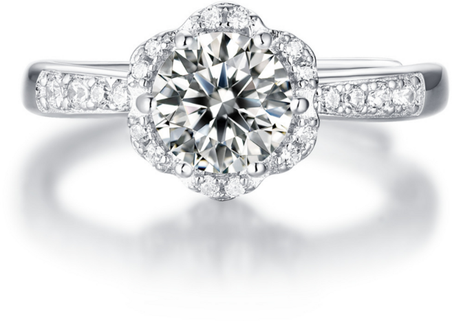 모디안 실버 925 다이아 은 반지